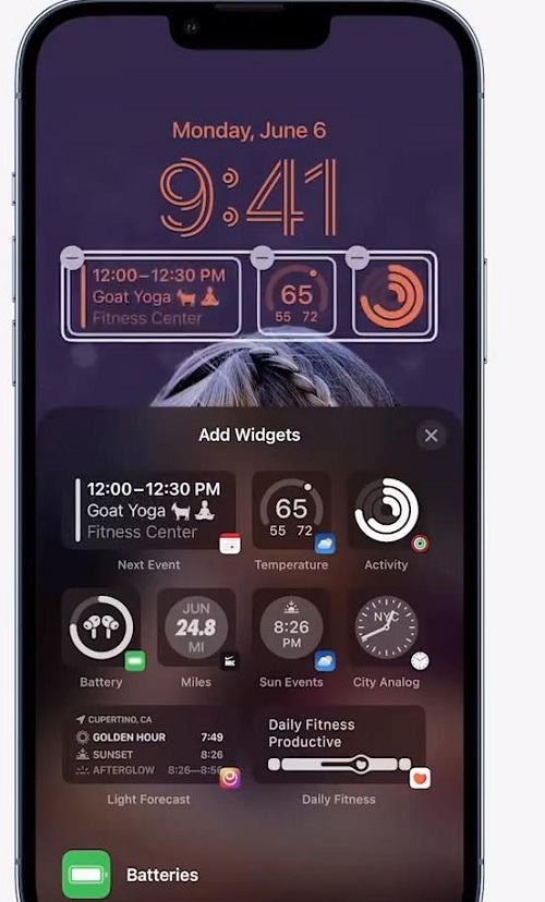 ios16锁屏小组件怎么设置?ios16锁屏小组件添加设置方法